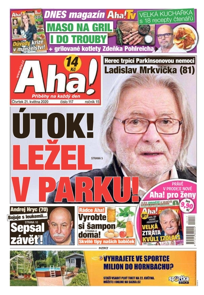 E-magazín AHA! - 21.5.2020 - CZECH NEWS CENTER a. s.