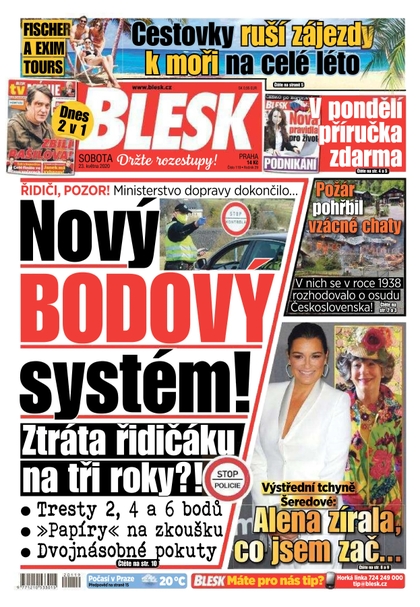 E-magazín Blesk - 23.5.2020 - CZECH NEWS CENTER a. s.