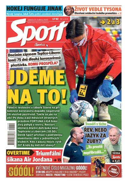 E-magazín Sport - 23.5.2020 - CZECH NEWS CENTER a. s.