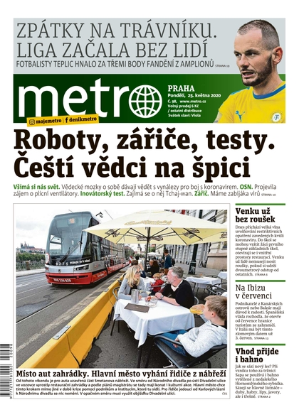 E-magazín METRO - 25.5.2020 - MAFRA, a.s.