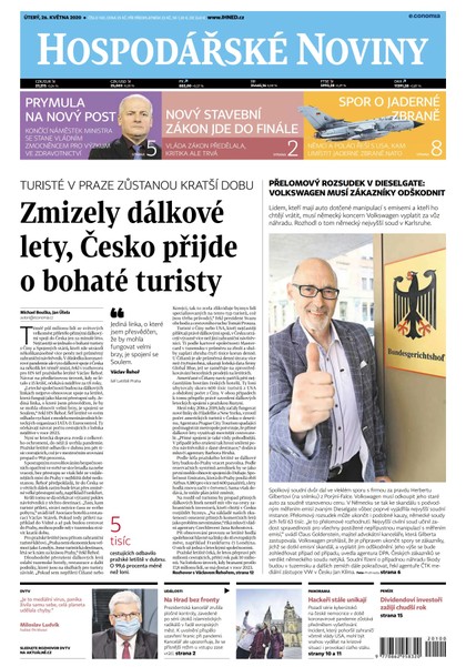 E-magazín HN 100 - 26.05.2020 - Economia, a.s.