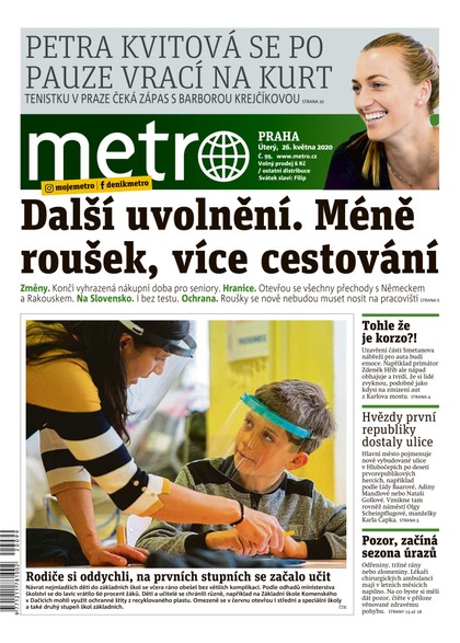 E-magazín METRO - 26.5.2020 - MAFRA, a.s.
