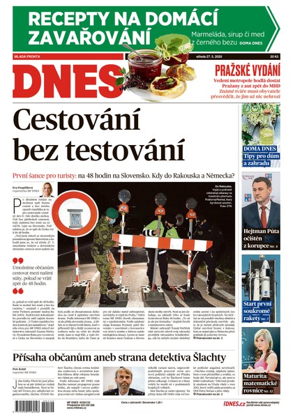 E-magazín MF DNES - 27.5.2020 - MAFRA, a.s.
