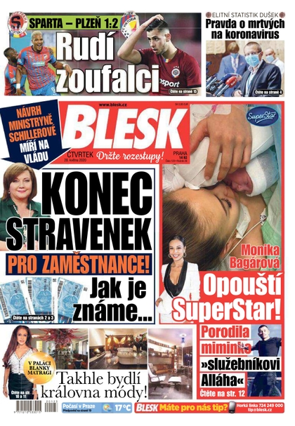 E-magazín Blesk - 28.5.2020 - CZECH NEWS CENTER a. s.