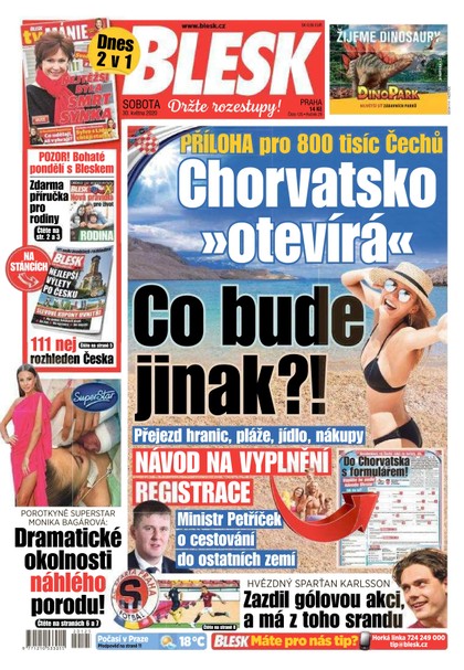 E-magazín Blesk - 30.5.2020 - CZECH NEWS CENTER a. s.