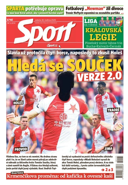 E-magazín Sport - 30.5.2020 - CZECH NEWS CENTER a. s.