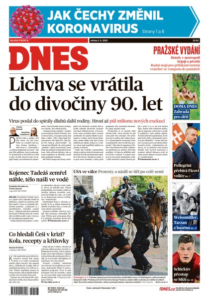 E-magazín MF DNES - 3.6.2020 - MAFRA, a.s.