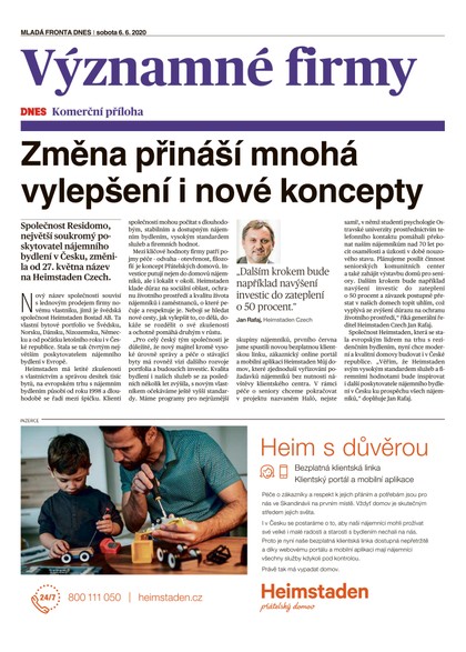E-magazín MF DNES Ostrava extra - 6.6.2020 - MAFRA, a.s.