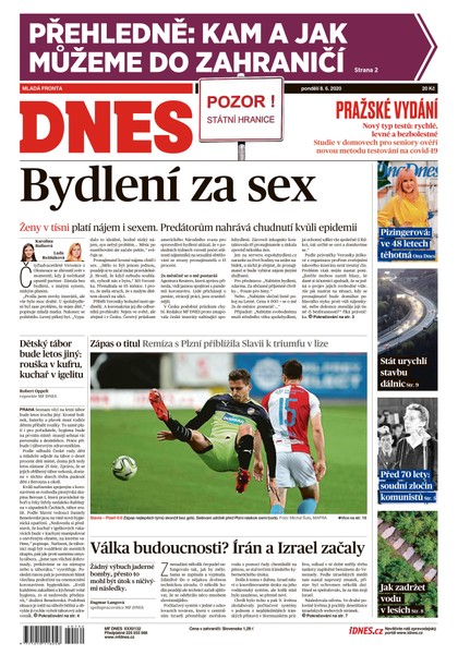 E-magazín MF DNES - 8.6.2020 - MAFRA, a.s.