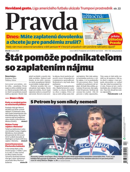 E-magazín Denník Pravda 9. 6. 2020 - OUR MEDIA SR a. s.