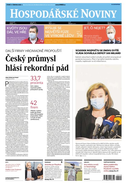 E-magazín HN 110 - 09.06.2020 - Economia, a.s.