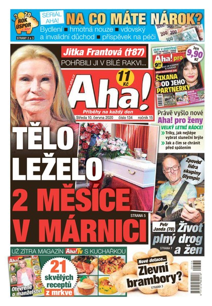 E-magazín AHA! - 10.6.2020 - CZECH NEWS CENTER a. s.