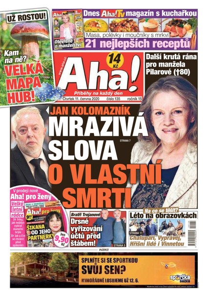 E-magazín AHA! - 11.6.2020 - CZECH NEWS CENTER a. s.