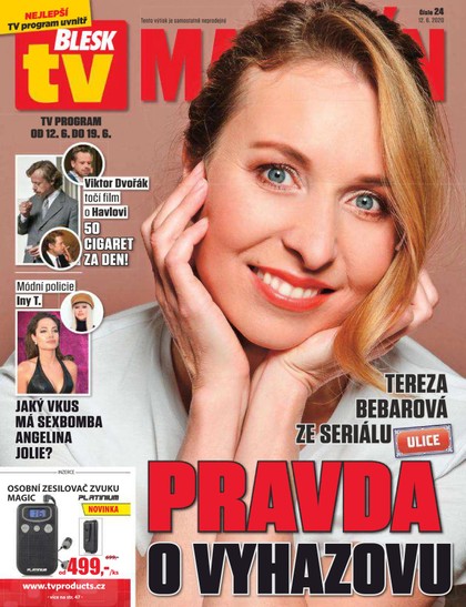 E-magazín Příloha Blesk Tv - 12.6.2020 - CZECH NEWS CENTER a. s.