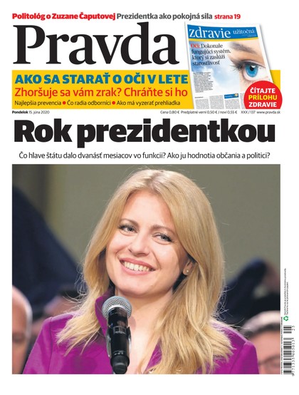 E-magazín Denník Pravda 15. 6. 2020 - OUR MEDIA SR a. s.