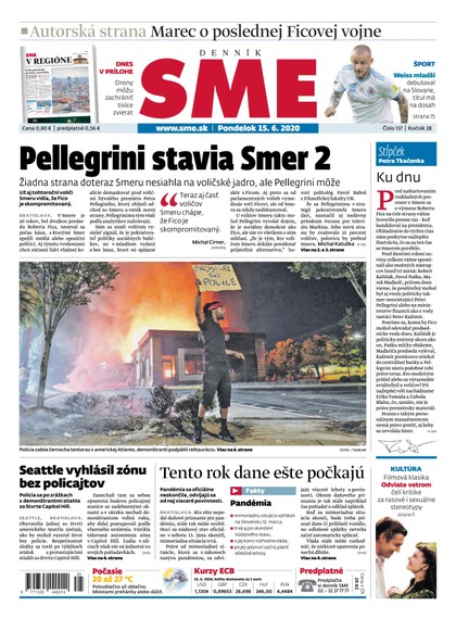 E-magazín SME 15/6/2020 - Petit Press, a.s. 