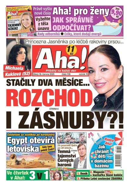 E-magazín AHA! - 16.6.2020 - CZECH NEWS CENTER a. s.