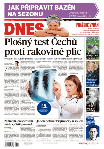 E-magazín MF DNES - 17.6.2020 - MAFRA, a.s.