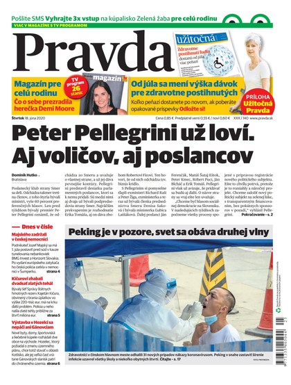 E-magazín Denník Pravda 18. 6. 2020 - OUR MEDIA SR a. s.
