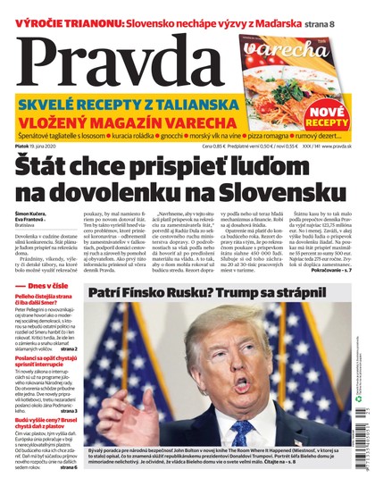 E-magazín Denník Pravda 19. 6. 2020 - OUR MEDIA SR a. s.
