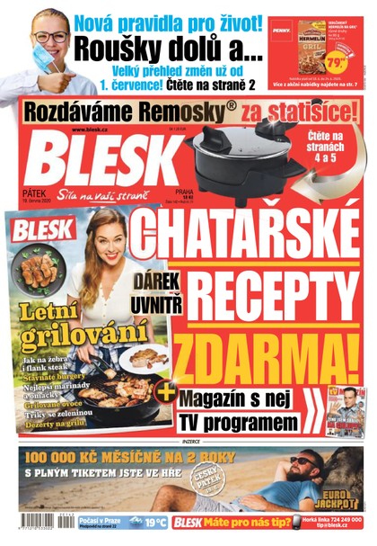E-magazín Blesk - 19.6.2020 - CZECH NEWS CENTER a. s.