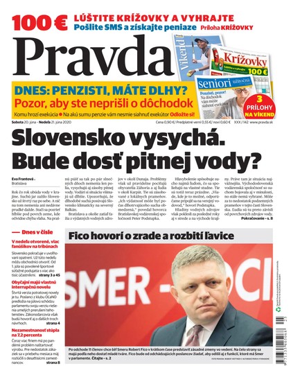 E-magazín Denník Pravda 20. 6. 2020 - OUR MEDIA SR a. s.
