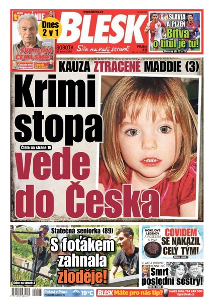 E-magazín Blesk - 20.6.2020 - CZECH NEWS CENTER a. s.