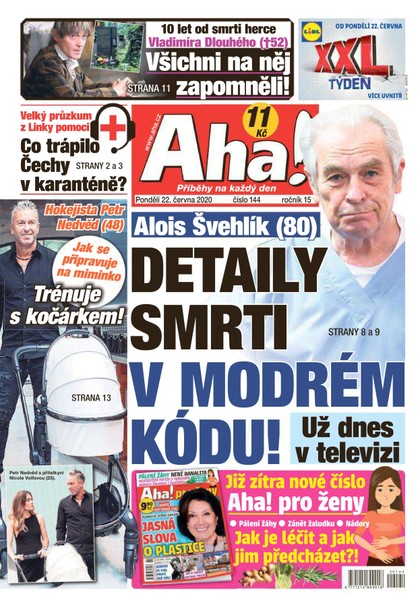 E-magazín AHA! - 22.6.2020 - CZECH NEWS CENTER a. s.