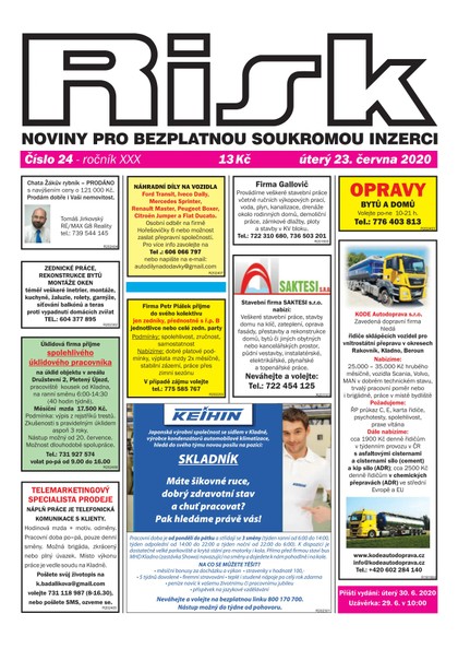 E-magazín Risk 24/2020 - Risk