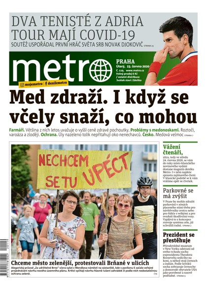E-magazín METRO - 23.6.2020 - MAFRA, a.s.