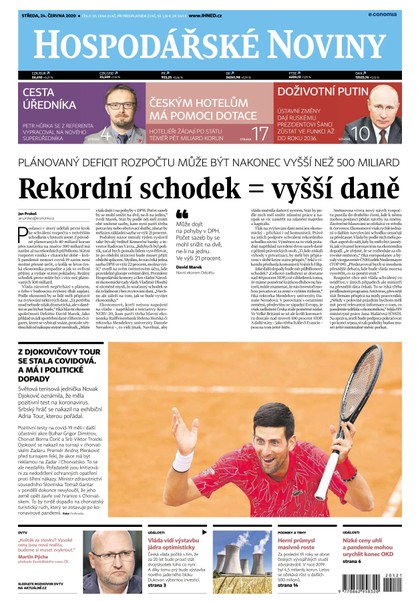E-magazín HN 121 - 24.6.2020 - Economia, a.s.