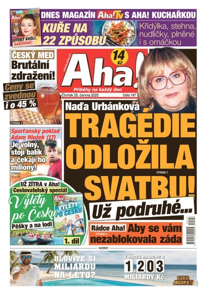 E-magazín AHA! - 25.6.2020 - CZECH NEWS CENTER a. s.