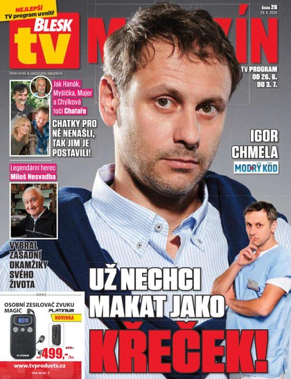 E-magazín Příloha Blesk Tv - 26.6.2020 - CZECH NEWS CENTER a. s.