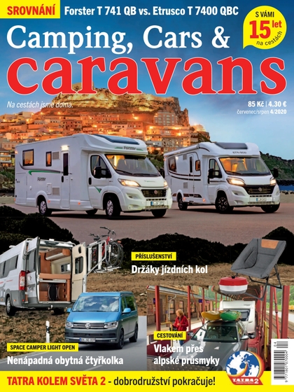 E-magazín Camping, Cars & Caravans 4/2020 (červenec/srpen) - NAKLADATELSTVÍ MISE, s.r.o.