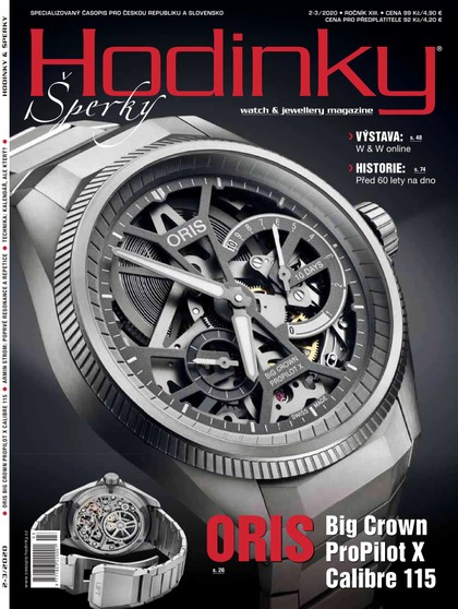 E-magazín  Hodinky šperky 2-3/2020 - Watch Star Media s.r.o.