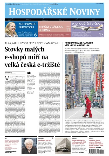 E-magazín HN 124 - 29.06.2020 - Economia, a.s.