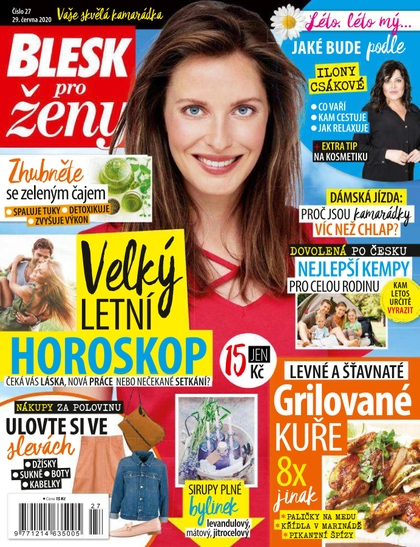E-magazín Blesk pro ženy - 27/2020 - CZECH NEWS CENTER a. s.