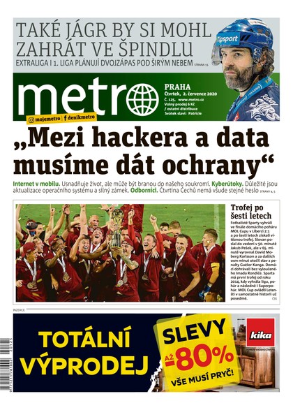 E-magazín METRO - 2.7.2020 - MAFRA, a.s.