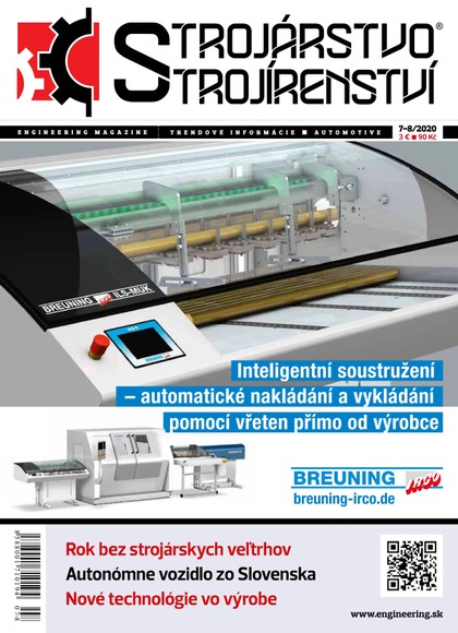 E-magazín Strojárstvo/Strojírenství 7-8/2020 - MEDIA/ST s.r.o.