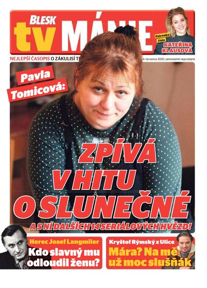 E-magazín Blesk Tv manie - 4.7.2020 - CZECH NEWS CENTER a. s.