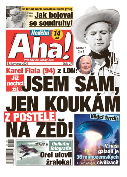 E-magazín Nedělní AHA! - 5.7.2020 - CZECH NEWS CENTER a. s.