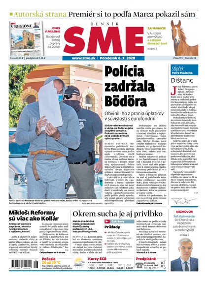 E-magazín SME 6/7/2020 - Petit Press, a.s. 