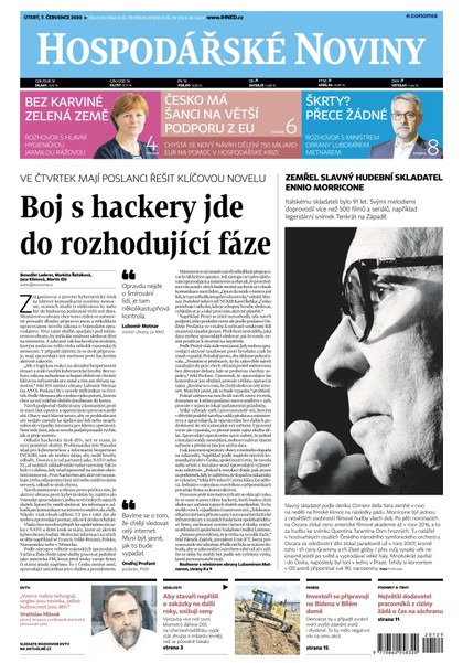 E-magazín HN 129 - 07.07.2020 - Economia, a.s.