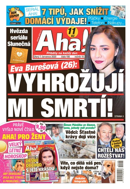 E-magazín AHA! - 7.7.2020 - CZECH NEWS CENTER a. s.