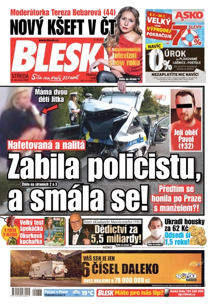 E-magazín Blesk - 8.7.2020 - CZECH NEWS CENTER a. s.