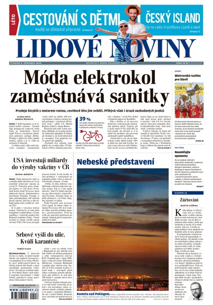 E-magazín LN - 9.7.2020 - MAFRA, a.s.