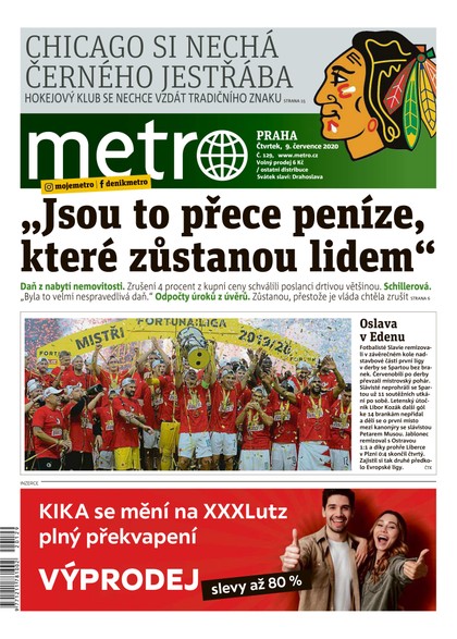 E-magazín METRO - 9.7.2020 - MAFRA, a.s.