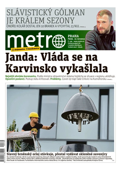 E-magazín METRO - 10.7.2020 - MAFRA, a.s.