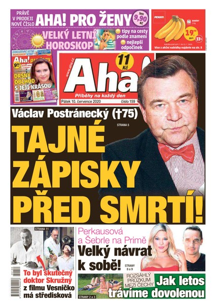 E-magazín AHA! - 10.7.2020 - CZECH NEWS CENTER a. s.