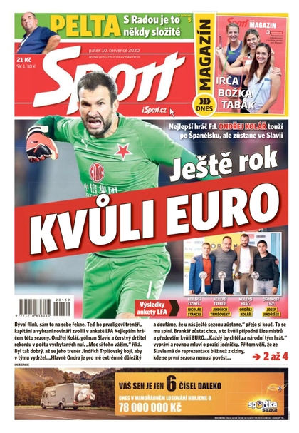 E-magazín Sport - 10.7.2020 - CZECH NEWS CENTER a. s.